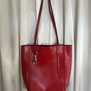 Rebecca Minkoff Small Leather Red Tote